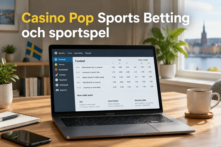 Casino Pop Sports Betting och sportspel