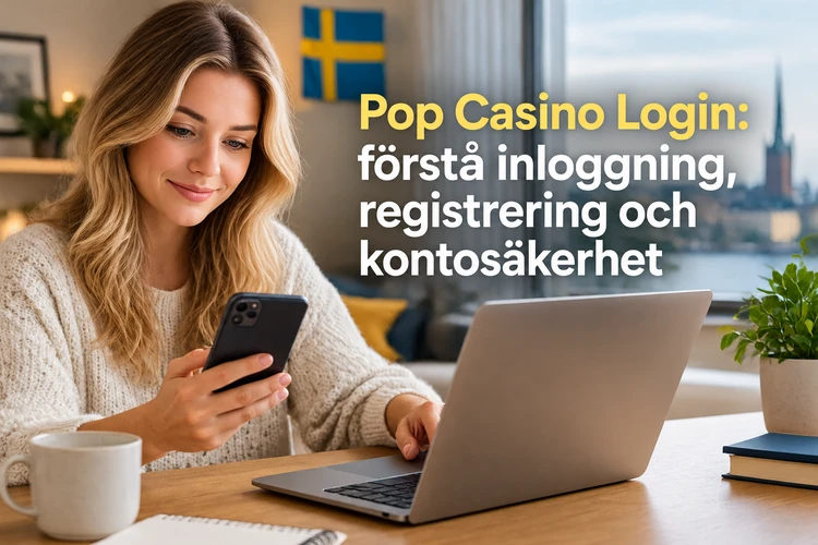 Pop Casino Login: förstå inloggning, registrering och kontosäkerhet