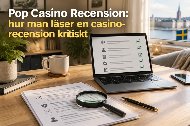 Pop Casino Recension: hur man läser en casino-recension kritiskt